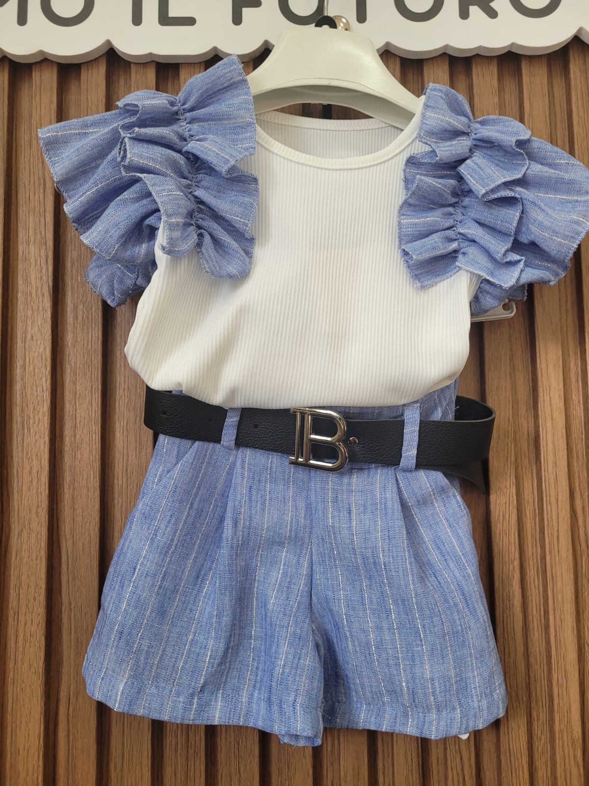 Coordinato Neonata con Rouches