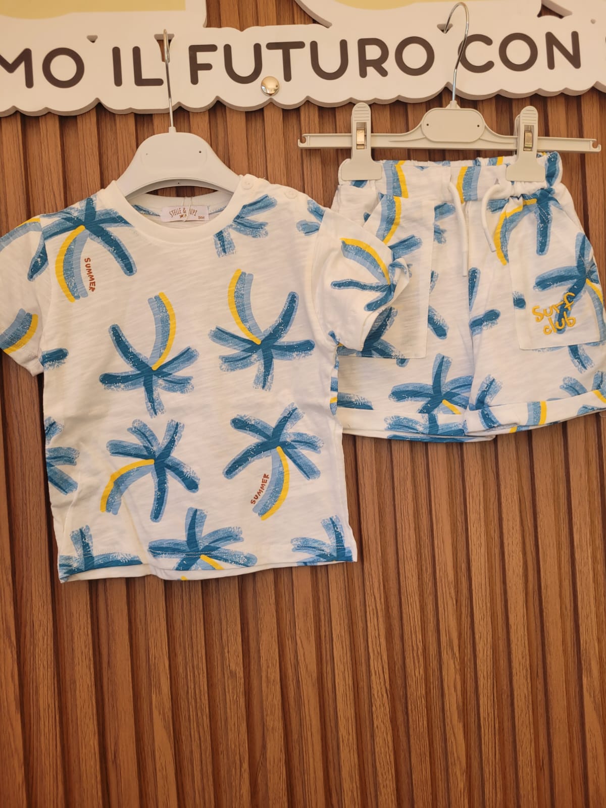 Coordinato palme Neonato