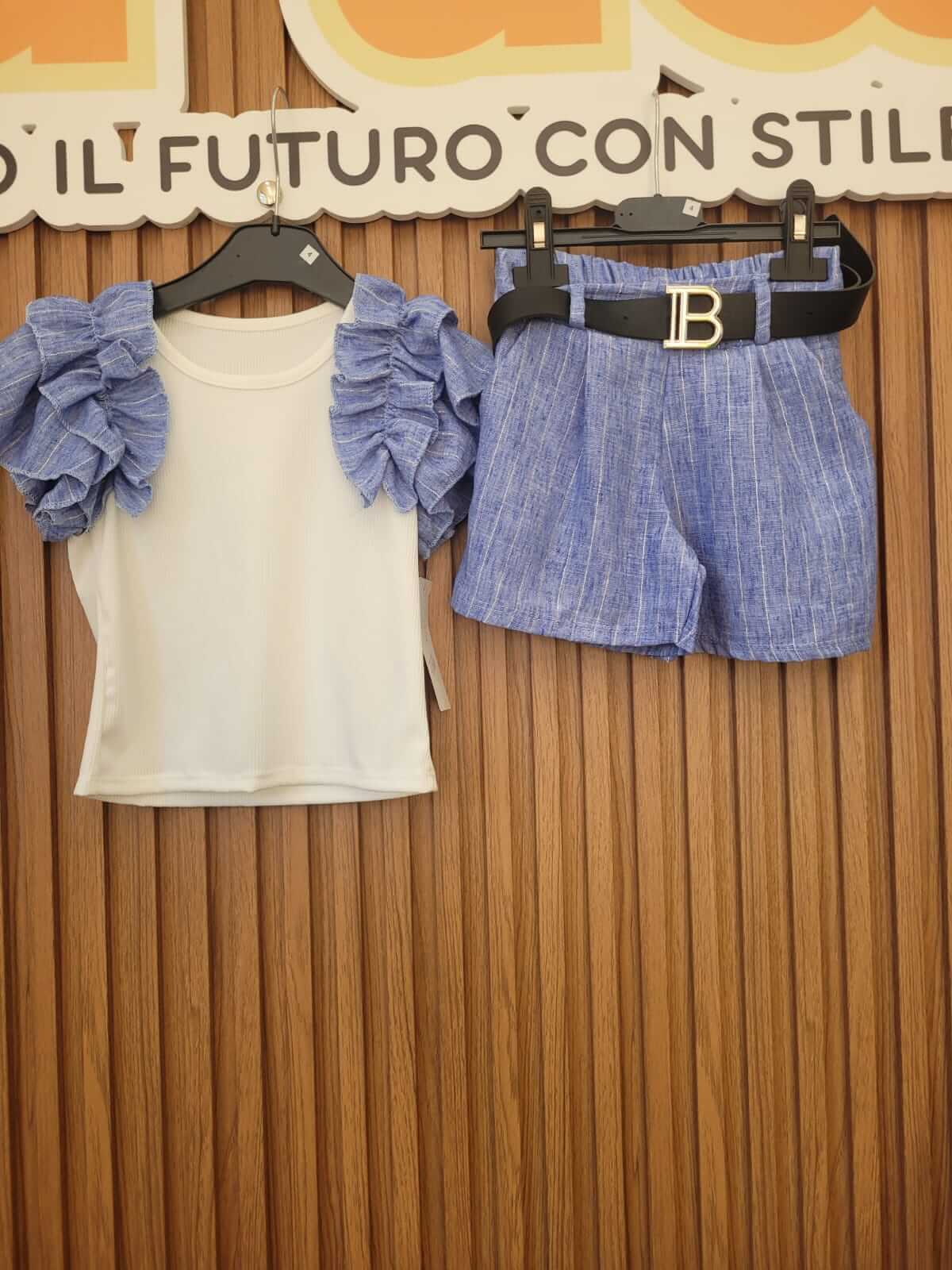 Coordinato Rouches Bambina