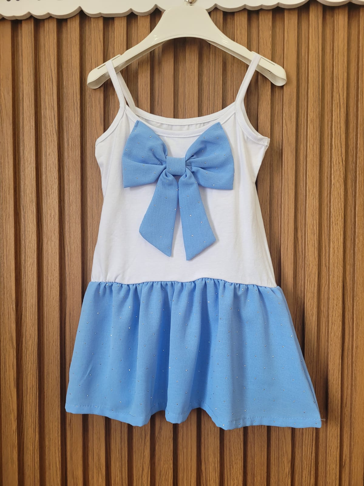 Vestito Bimba con fiocco