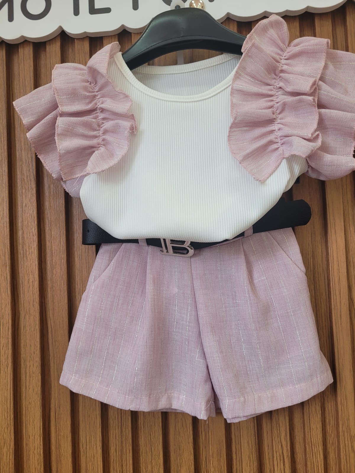 Coordinato Neonata con Rouches
