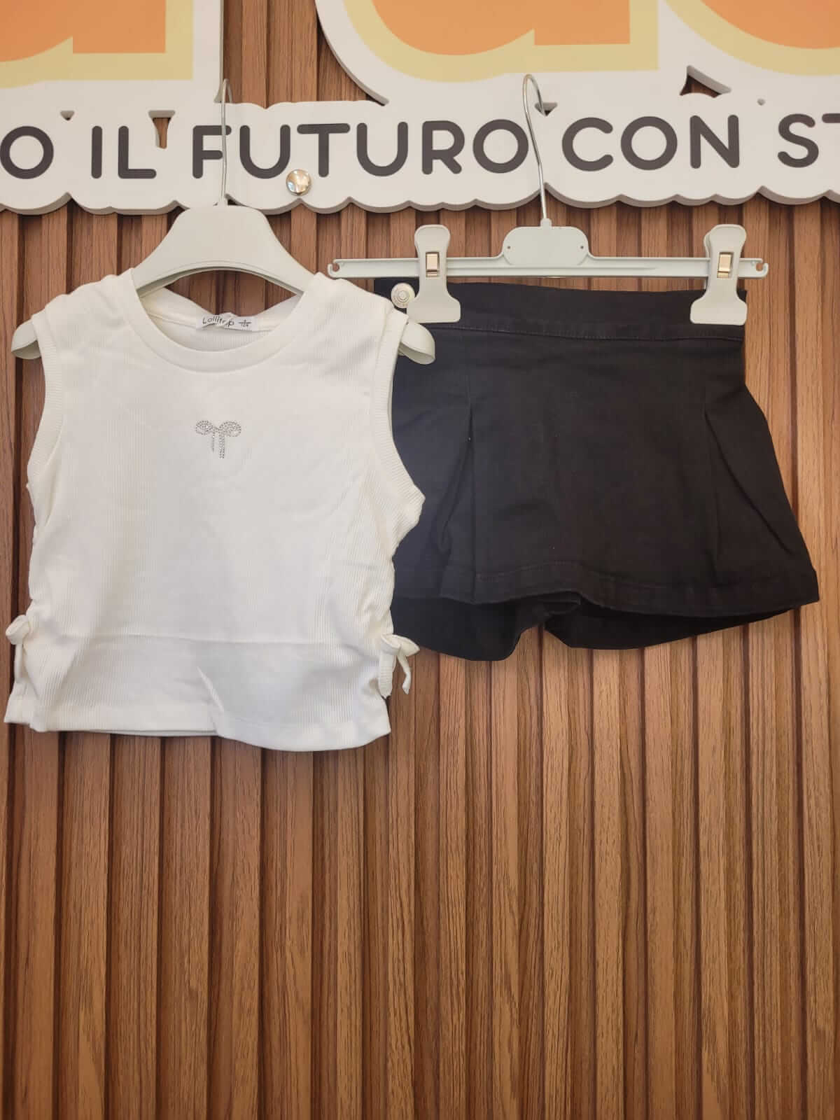 Coordinato Top e Gonna Bambina