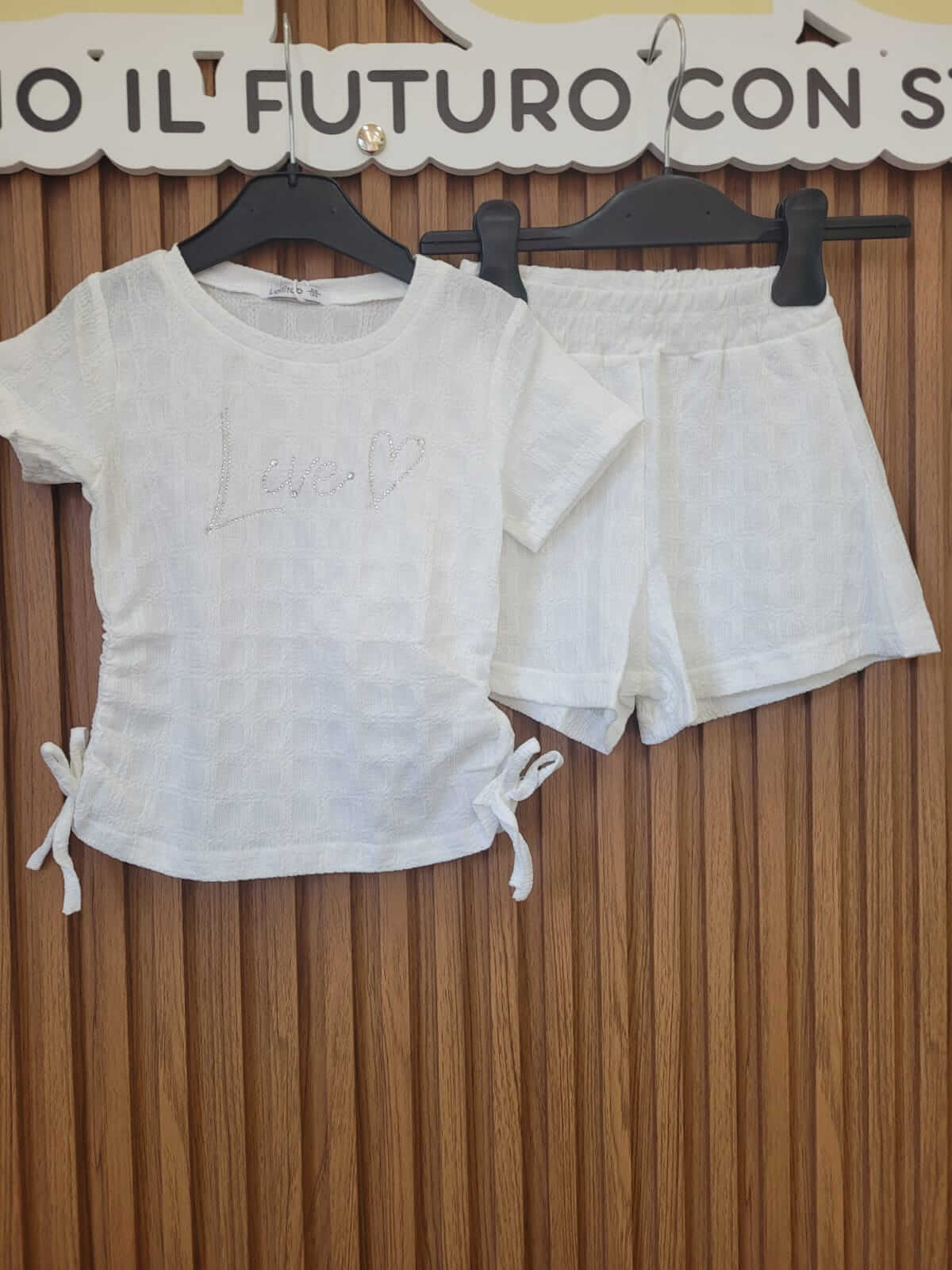 Coordinato Love Bambina