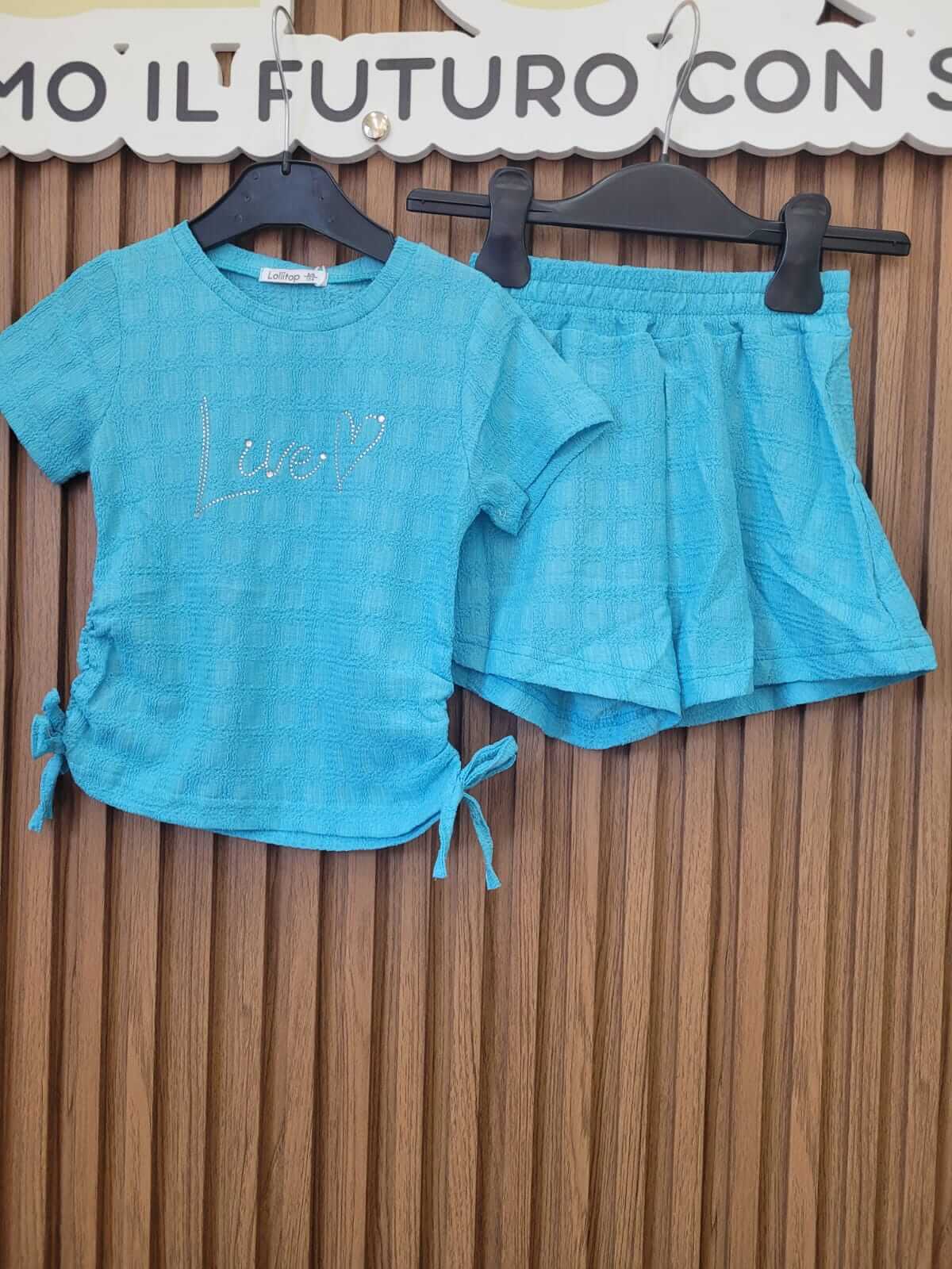 Coordinato Love Bambina