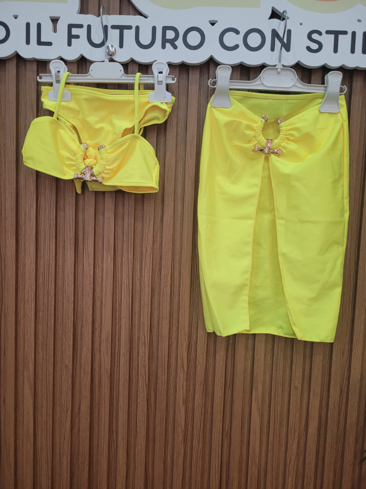 Costume Gioiello Bambina con Gonna Pareo