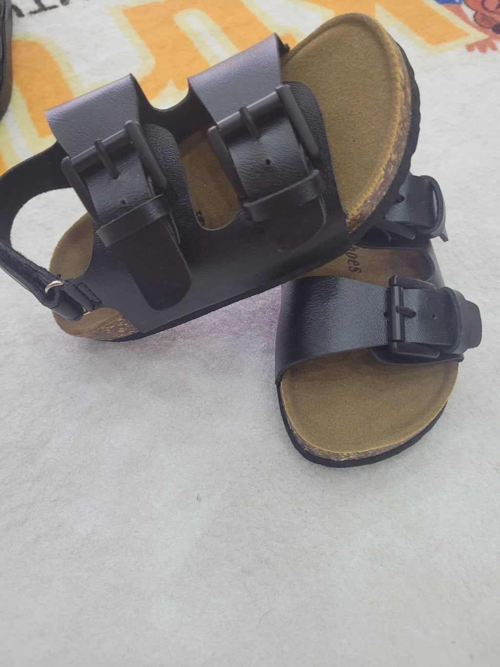 Sandalo Black Unisex Bambino/a