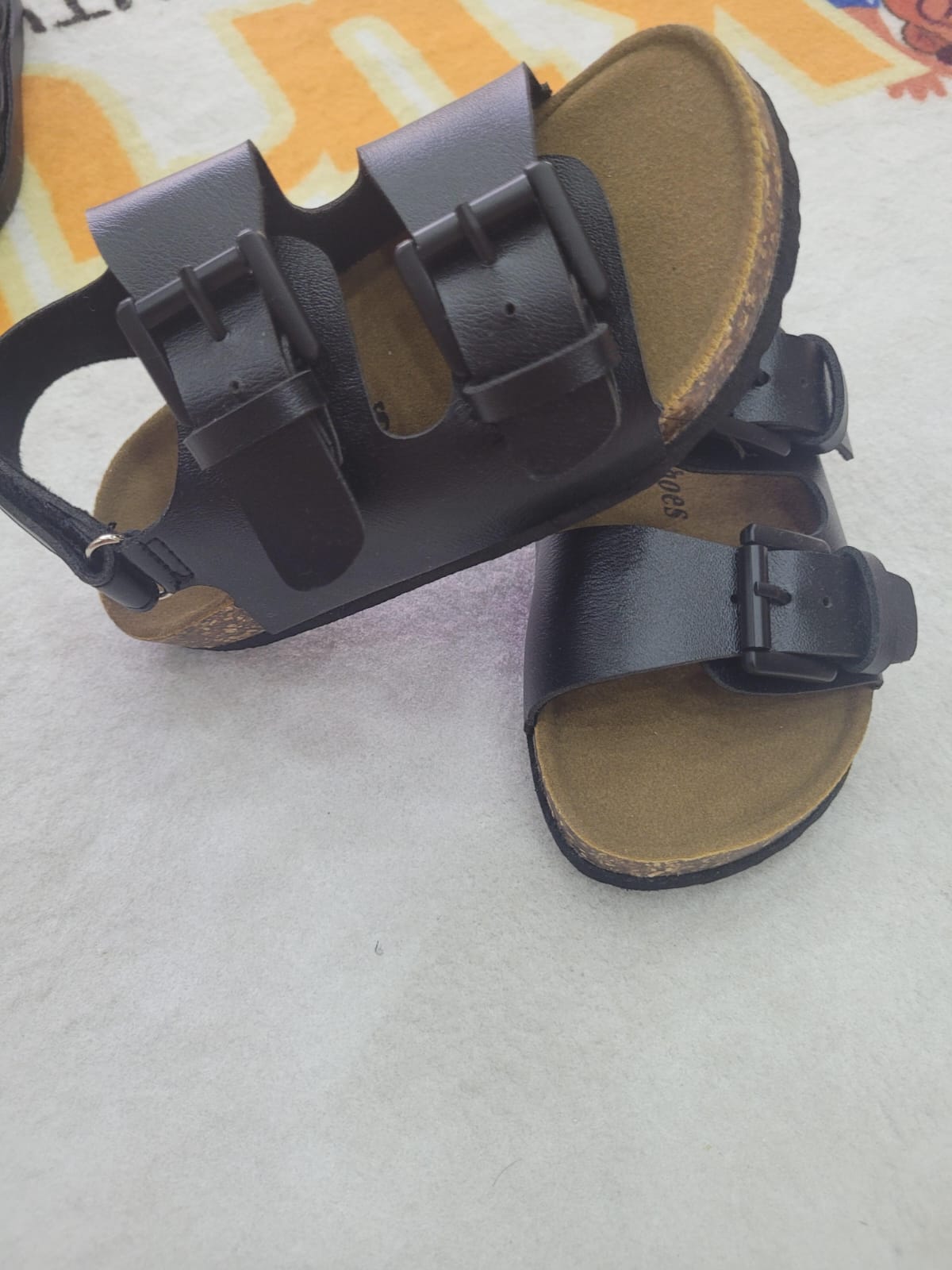 Sandalo Black Unisex Bambino/a