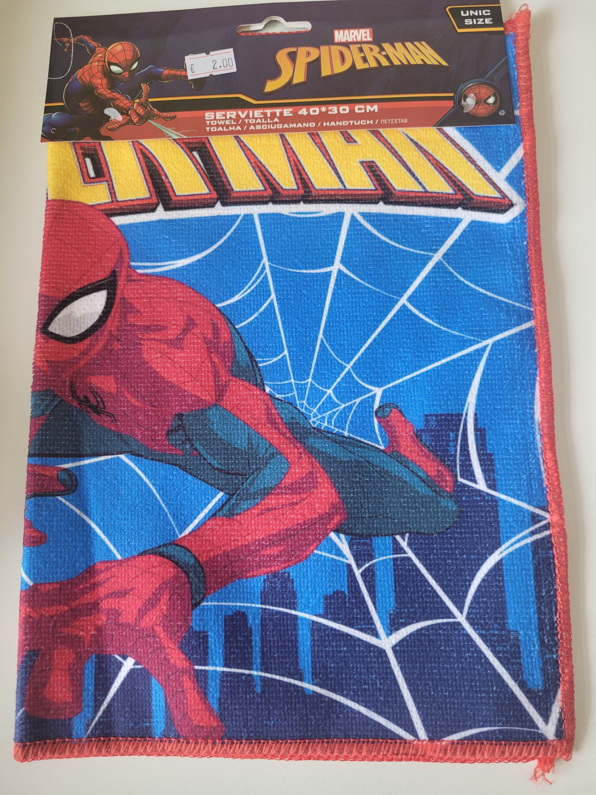 Tovaglietta Asilo Spider-Man